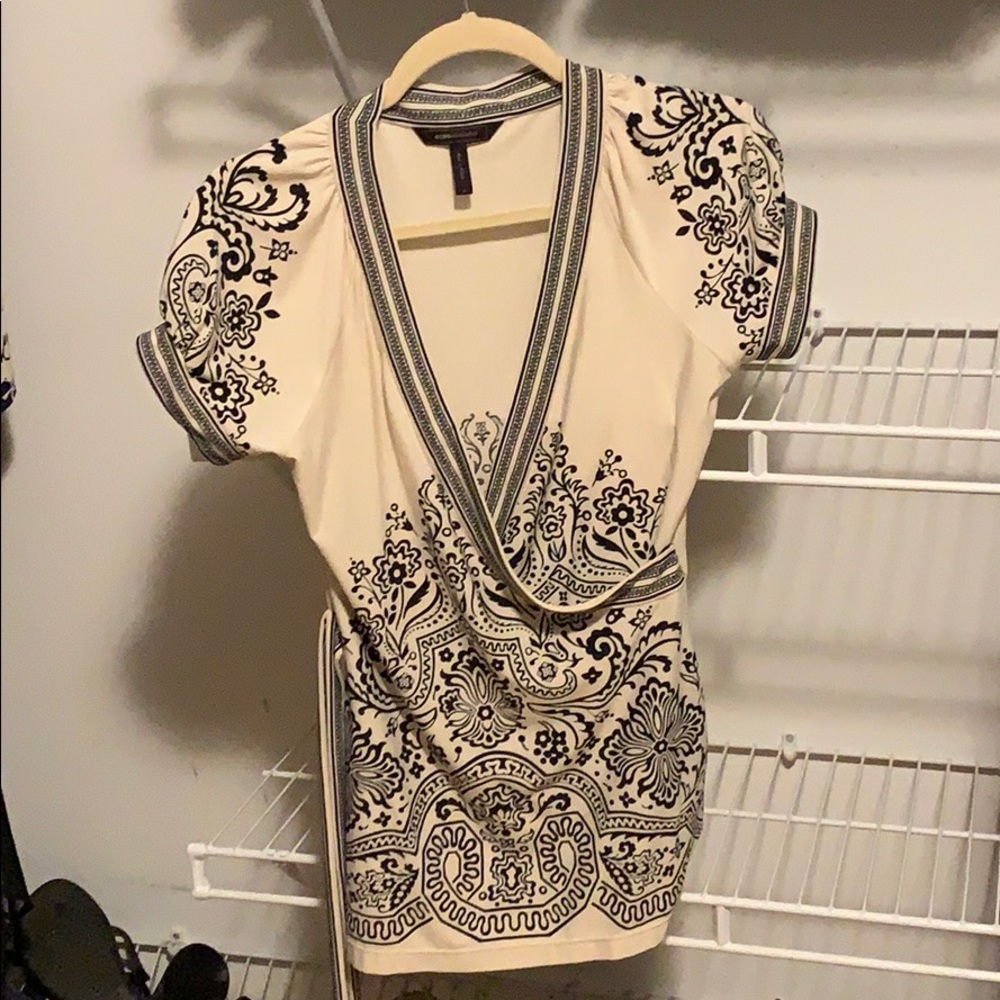 BCBG detailed blouse